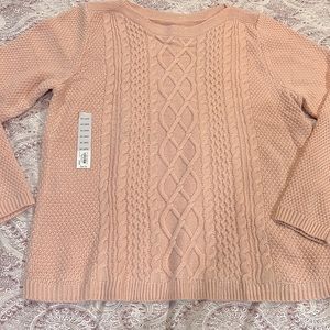 Pink sweater size XXL